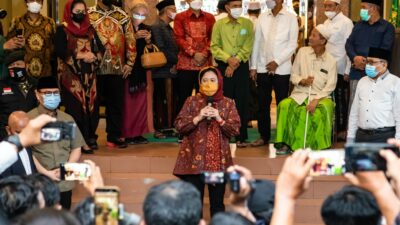Puan Sowan ke PWNU Jawa Timur Disambut Hangat dan Dapat Wejangan Tentang Intisari Pancasila