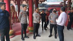 Kapolda dan Pejabat Utama Polda Metro Jaya Tinjau Pengamanan Perayaan Imlek di DKI Jakarta