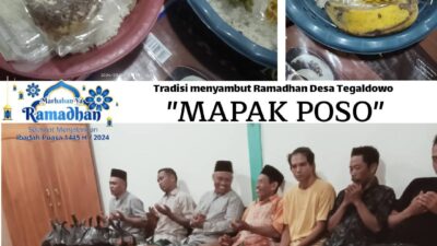 ” Mapak Poso ” Tradisi sambut Ramadhan di Desa Tegaldowo