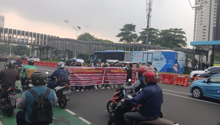 Mahasiswa Demo Minta Kasat Narkoba Polres Tangerang Kota Dicopot